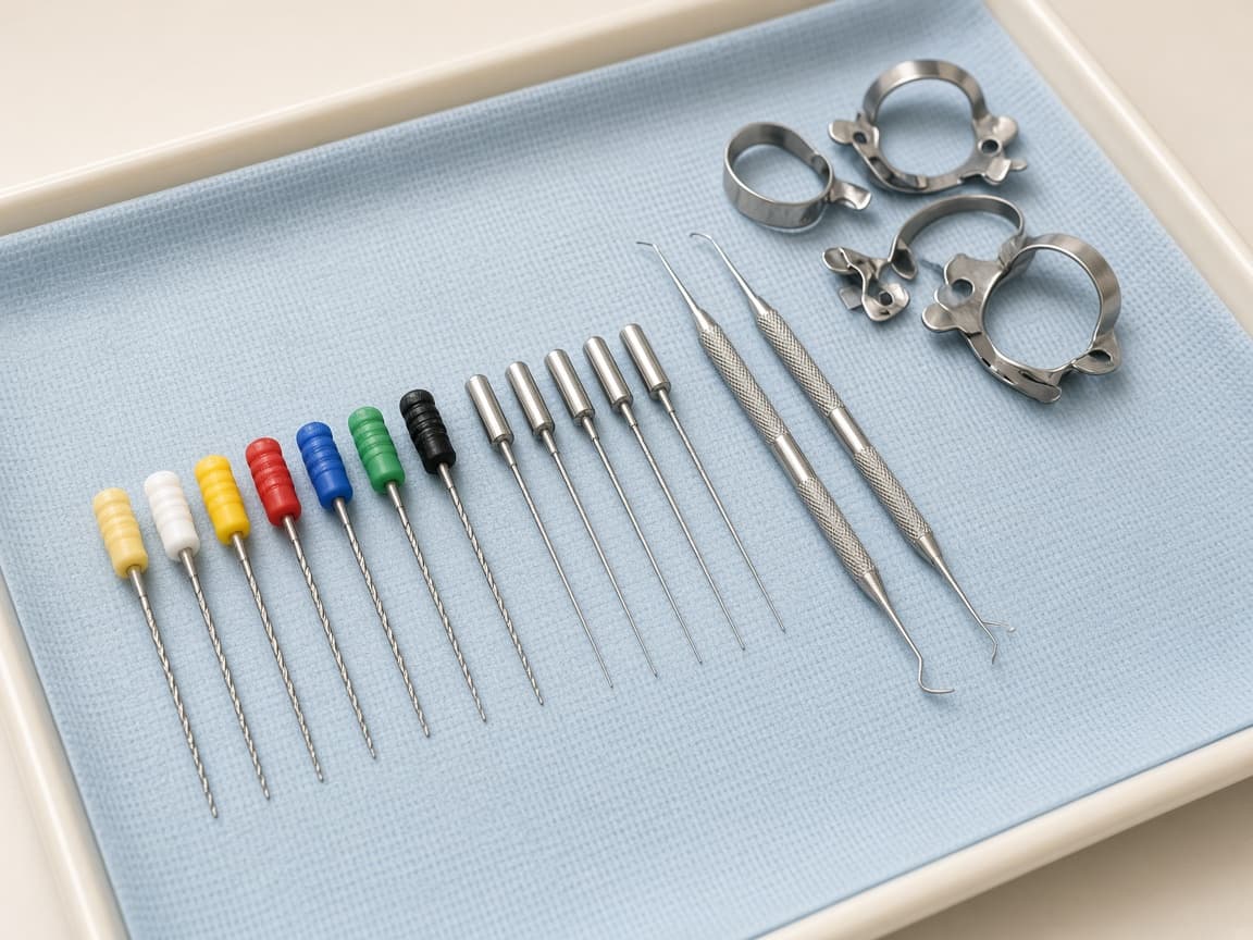 Root canal treatment at the clinic